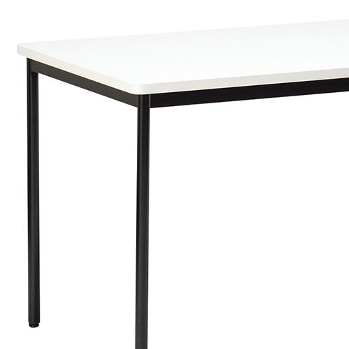 会議用テーブル アイコ AOTBH-1575-70 W1500×D750×H700(mm) 黒粉体塗装仕上げ φ31.8mm丸脚テーブル商品画像6