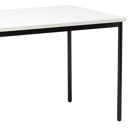 会議用テーブル アイコ AOTBH-1575-70 W1500×D750×H700(mm) 黒粉体塗装仕上げ φ31.8mm丸脚テーブル商品画像7