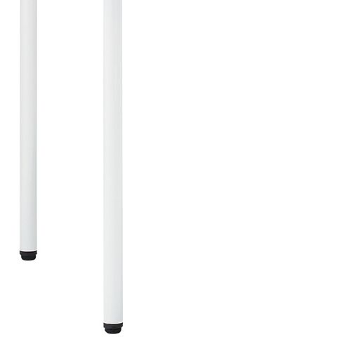 会議用テーブル ARW-1575 W1500×D750×H700(mm) ホワイト粉体塗装4本脚テーブル リフレッシュ・ラウンジテーブル商品画像4