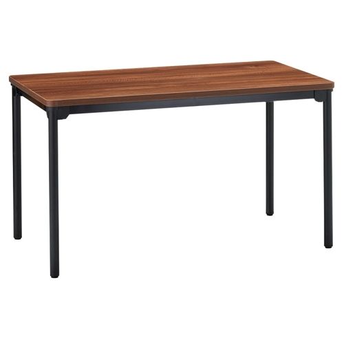 【廃番】会議用テーブル 4本脚テーブル スチールパイプ・ブラック塗装 ATB-1275 W1200×D750×H700(mm)のサムネイル