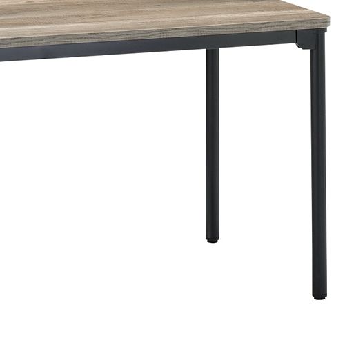 【廃番】会議用テーブル 4本脚テーブル スチールパイプ・ブラック塗装 ATB-1875 W1800×D750×H700(mm)商品画像8
