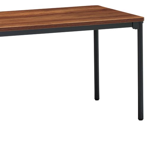 【廃番】会議用テーブル 4本脚テーブル スチールパイプ・ブラック塗装 ATB-1875 W1800×D750×H700(mm)商品画像10