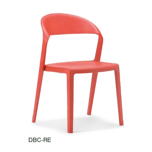 【廃番】スタッキングチェア アイコ DBC デュオブロック 肘なし 強化P.P.樹脂成形品商品画像3