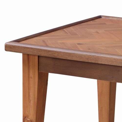 センターテーブル AZUMAYA(東谷) ノックシリーズ コーヒーテーブル ヘリンボーン 天然木(アカシア) W1100×D550×H410(mm) GT-872商品画像9