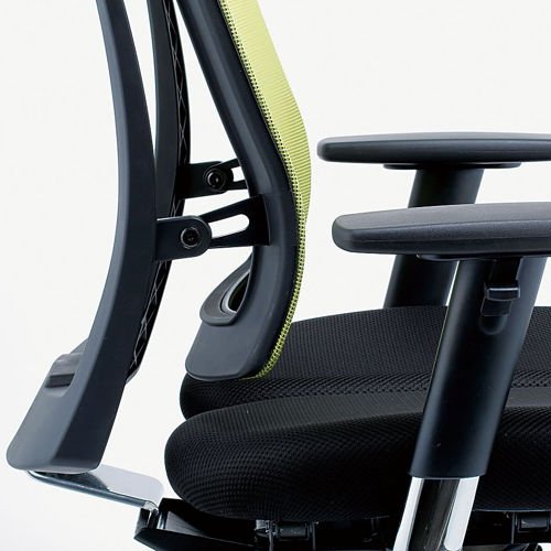 【廃番】チェア 井上金庫(イノウエ) プレジデントメッシュチェア HHC-19A 上下可動肘付き商品画像9