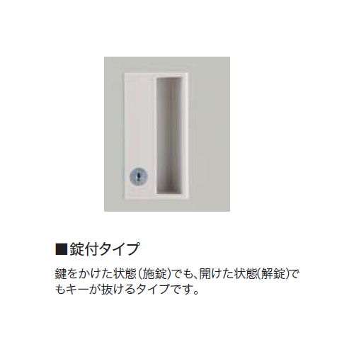 【WEB販売休止中】ロッカー 2人用ロッカー ナイキ 1連2段 錠付き LK12M W317×D515×H1790(mm)商品画像2