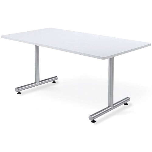 【廃番】会議用テーブル 2本固定脚 MTS-1575K W1500×D750×H700(mm) 角形天板 粉体塗装のメイン画像