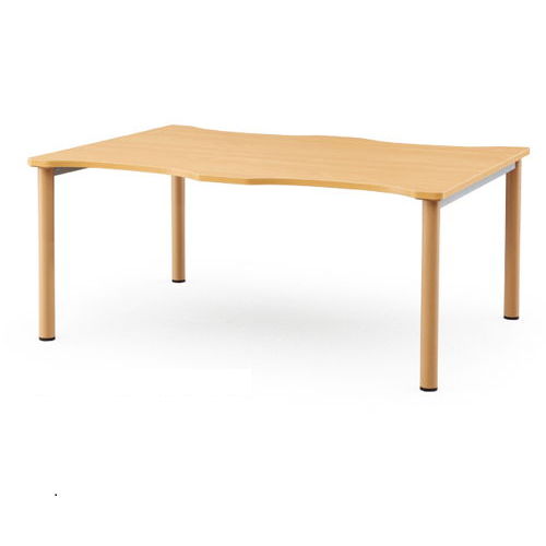 【廃番】介護テーブル NSTテーブル 凹み形天板 NST-1612 W1600×D1200×H700(mm)のメイン画像