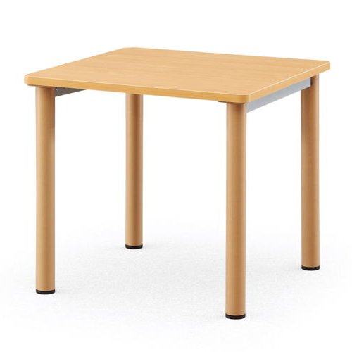 【廃番】介護テーブル NSTテーブル 正方形天板 NST-7575 W750×D750×H700(mm)のメイン画像