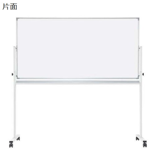 【WEB販売休止中】ホワイトボード 井上金庫(イノウエ) スチールタイプ 脚付き 無地 片面 NWBK-36 板面サイズ:幅1800mm×高さ900mmのメイン画像