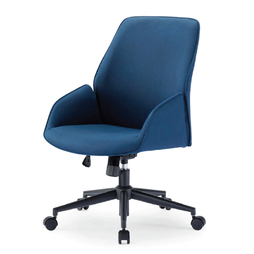 オフィスカジュアルチェア アイコ OC-518 キャスター脚 肘あり ロッキング機能 ガスリフト上下調整機能のメイン画像