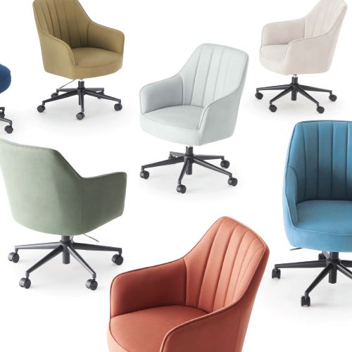 オフィスカジュアルチェア アイコ OC-528 キャスター脚 肘あり 並列ポケットコイル ガスリフト上下調整機能商品画像10