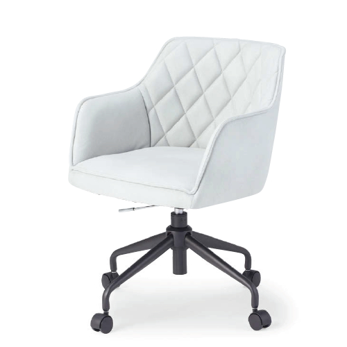 オフィスカジュアルチェア アイコ OC-538 キャスター脚 肘あり φ50ナイロン双輪キャスター ガスリフト上下調整機能商品画像7