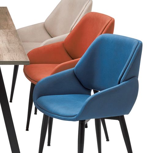 オフィスカジュアルチェア アイコ OC-554 4本固定脚 肘あり商品画像8