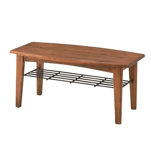 センターテーブル ティンバーシリーズ Sサイズ 天然木(ミンディ) W900×D450×H400(mm) PM-301のメイン画像