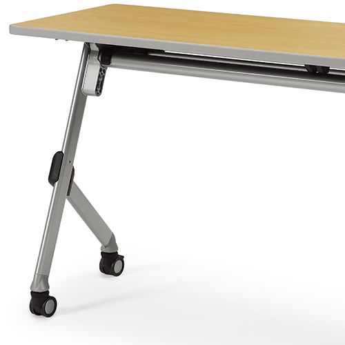 会議用テーブル アイコ SAKT-1245 W1200×D450×H720(mm) 平行スタックテーブル 棚付き・パネルなし商品画像9