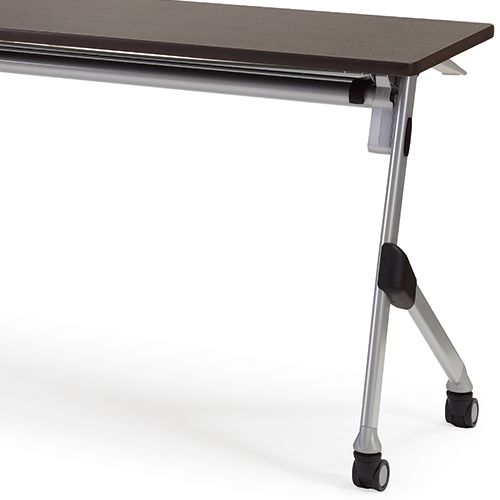 会議用テーブル アイコ SAKT-1245 W1200×D450×H720(mm) 平行スタックテーブル 棚付き・パネルなし商品画像10
