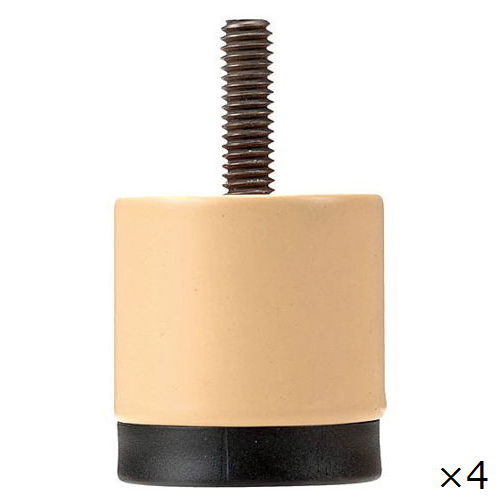 介護テーブル 井上金庫(イノウエ) UFT-Sテーブル専用脚ジョイント部材 +40mmタイプ UFT-SL40 4個セットのメイン画像