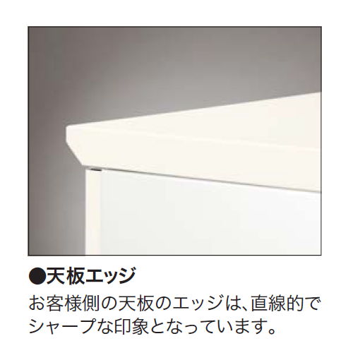 【WEB販売休止中】カウンター ハイカウンター ナイキ XC型 鍵付き・棚付きタイプ XC0990 W900×D450×H950(mm)商品画像6