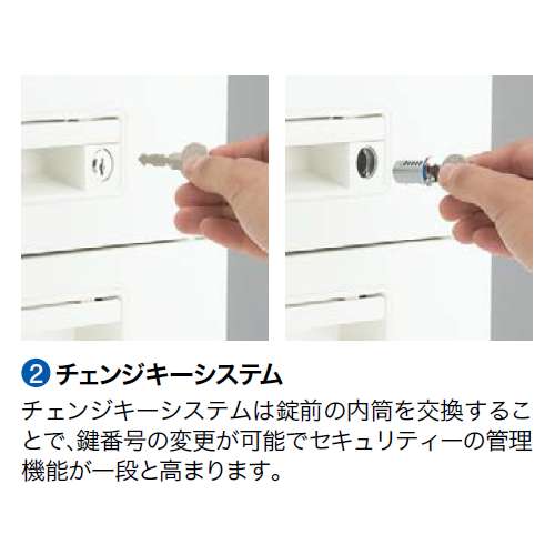 【WEB販売休止中】片袖デスク ナイキ XED型 XED107A W1000×D700×H700(mm) 2段(A4/B4・A4)商品画像9