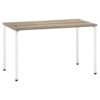 会議用テーブル ARW-1275 W1200×D750×H700(mm) ホワイト粉体塗装4本脚テーブル リフレッシュ・ラウンジテーブル