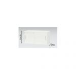 【取扱終了】スチール引き違い書庫 ナイキ 上置き用 H450mm ホワイトカラー CW型 CW-0905H-WW W899×D450×H450(mm)