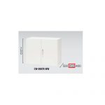 【取扱終了】両開き書庫 ナイキ H700mm ホワイトカラー CW型 CW-0907K-WW W899×D450×H700(mm)