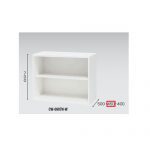 【取扱終了】オープン書庫 ナイキ H700mm ホワイトカラー CW型 CW-0907N-W W899×D450×H700(mm)