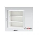 【取扱終了】オープン書庫 ナイキ H1050mm ホワイトカラー CW型 CW-0911N-W W899×D450×H1050(mm)
