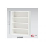【取扱終了】オープン書庫 ナイキ H1200mm ホワイトカラー CW型 CW-0912N-W W899×D450×H1200(mm)
