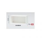 【取扱終了】オープン書庫 上置き用 ナイキ H450mm ホワイトカラー CWS型 CWS-0905N-W W899×D400×H450(mm)