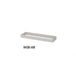 【取扱終了】スチール書庫 ナイキ ベース(基礎) 4×3型 H43B-AW W1200×D374×H90(mm)