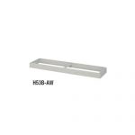 【取扱終了】スチール書庫 ナイキ ベース(基礎) 5×3型 H53B-AW W1500×D374×H90(mm)
