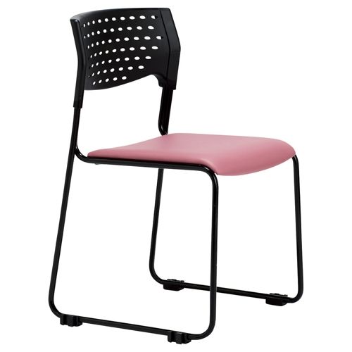 送料無料 ４脚セット スタッキングチェア　MC-201W粉体塗装タイプ　 素材・カラー選べます オフィス家具 会議 チェア/椅子ホワイトシェル仕様 送料無料 ４脚セット スタッキングチェア MC-201W粉体塗装タイプ 素材