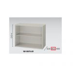 【取扱終了】オープン書庫 ナイキ H700mm NW型 NW-0907N-AW W899×D450×H700(mm)