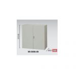【取扱終了】両開き書庫 ナイキ H900mm NWS型 NWS-0909K-AW W899×D400×H900(mm)