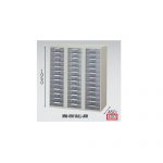 【取扱終了】トレー書庫 ナイキ 深型 A4用(3列13段) NWS型 NWS-0911ALL-AW W899×D400×H1050(mm)