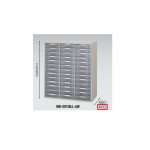 【取扱終了】トレー書庫 ナイキ 深型 B4用(3列13段) NWS型 NWS-0911BLL-AW W899×D400×H1050(mm)