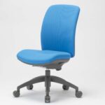 チェア アイコ OA-2125 ミドルバック 肘なしタイプ φ60mm大口径ナイロン双輪キャスター採用