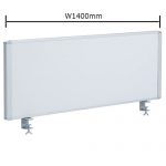デスクトップパネル 井上金庫(イノウエ) スチールタイプ ホワイト色 RDP-1400SWH W1400×H350(mm)
