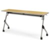 会議用テーブル アイコ SAKT-1545 W1500×D450×H720(mm) 平行スタックテーブル 棚付き・パネルなし