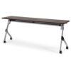 会議用テーブル SAKT-1845 W1800×D450×H720(mm) 平行スタックテーブル 棚付き・パネルなし