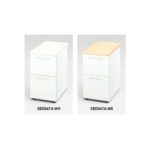 【WEB販売休止中】脇デスク ナイキ XED型 XED047A W400×D700×H700(mm) 2段(A4/B4・A4)