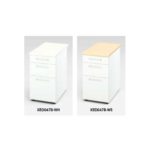 【WEB販売休止中】脇デスク ナイキ XED型 XED047B W400×D700×H700(mm) 3段(ペントレー/A5/B4・A4)